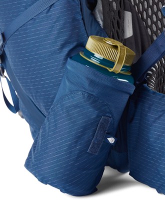 Gregory Katmai 65 Pack - Men's Plus Sizes Water bottle pocket (Water bottle sold separately) (Empire Blue)