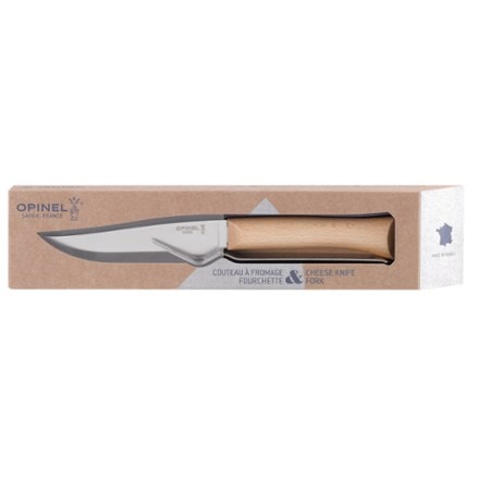Opinel Cheese Knife and Fork Set 5