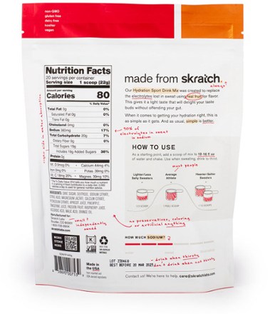 Skratch Labs Sport Hydration Drink Mix - 20 Servings 1