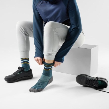 Smartwool Run Targeted Cushion Mid Crew Socks - Women's 1