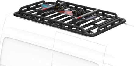 Yakima LockNLoad Perimeter Rail Kit E Accessories not included.