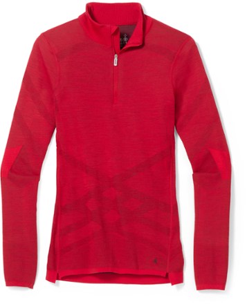 Smartwool Intraknit Thermal Merino Quarter-Zip Base Layer Top - Women's 0