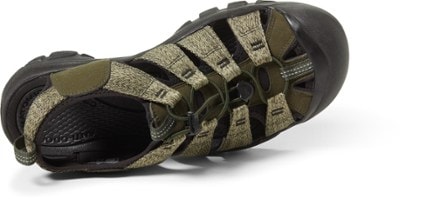 KEEN Newport H2 Sandals - Men's Top view (Forest Night/Black)
