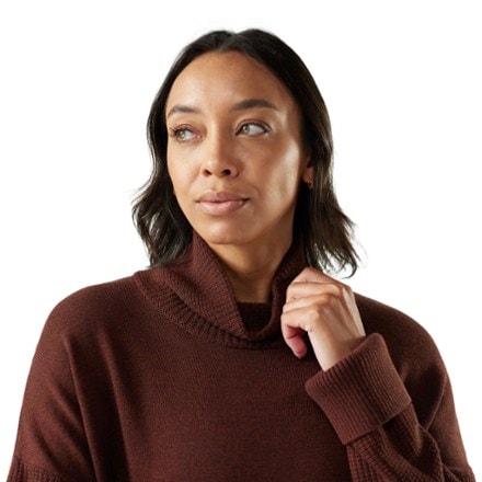 Smartwool Edgewood Cowl Neck Sweater - Women's 1