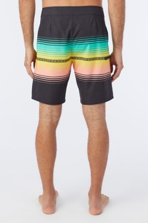 O'Neill Hyperfreak Heat Stripe Line 19" Board Shorts - Men's 2