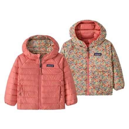 Patagonia Reversible Down Sweater Hoody - Toddlers' 0