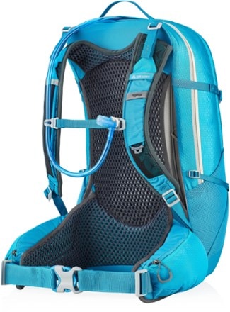 Gregory Juno 30 H2O Hydration Pack - Women's Back view (Laguna Blue)