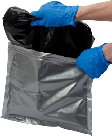 Small Grey Garbage Bags - TP Plastic USA