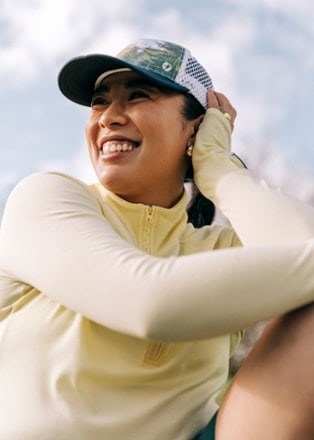 Location Image for Flyout Wool Half-Zip Pullover - Women's