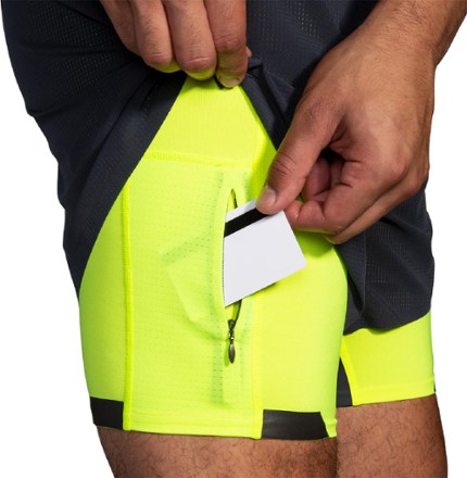 Brooks Run Visible 5" 2-in-1 Shorts - Men's 5