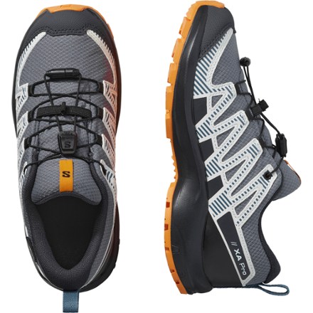 Salomon XA Pro V8 Waterproof Trail Shoes - Kids' 4