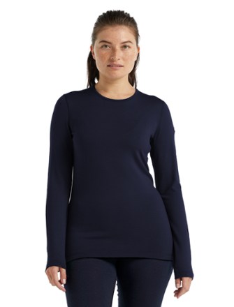 Icebreaker 260 Tech Long-Sleeve Crewe Base Layer Top - Women's 1