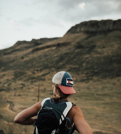 YoColorado Denim Flag Trucker Hat 1