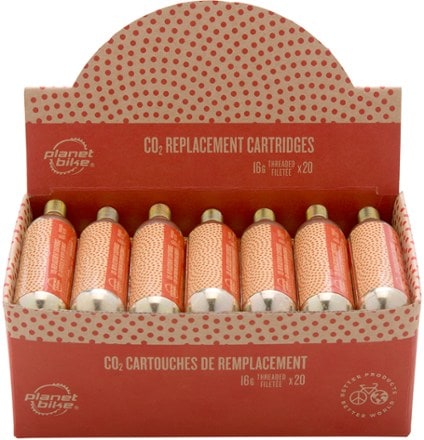 Planet Bike 16 g Threaded CO2 Cartridge Full box (cartridges sold separately)