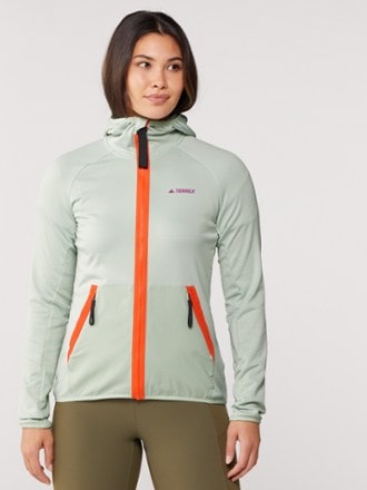 adidas Terrex Tech Flooce Light Hooded Jacket - Women's 1