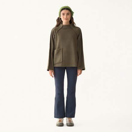 Hikerkind Mock Neck Fleece - Women's 3