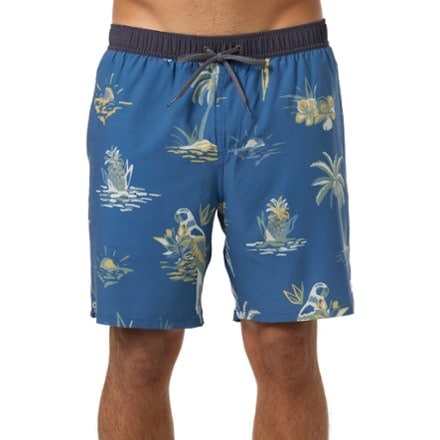O'Neill Hermosa Light Lined Volley 17" Swim Shorts - Men's 0