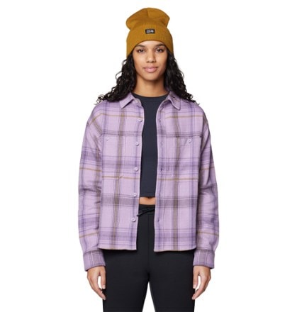 Mountain Hardwear Plusher Relaxed Long-Sleeve Flannel Shirt - Women's 4