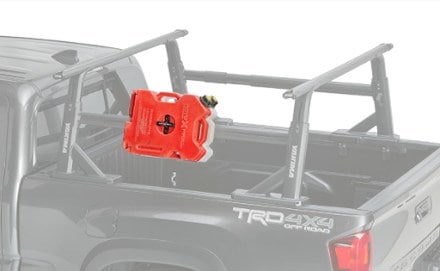 Yakima RotopaX Mounting Kit Top view (Black)