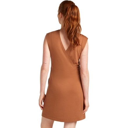 Icebreaker Merino 200 Granary V-Neck Dress 2
