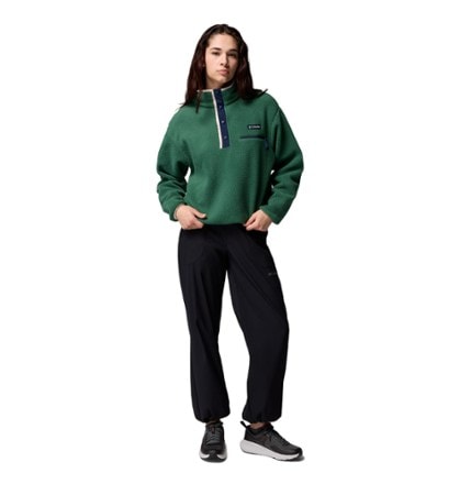 Columbia Helvetia II Cropped Half-Snap Fleece Pullover - Women's 2