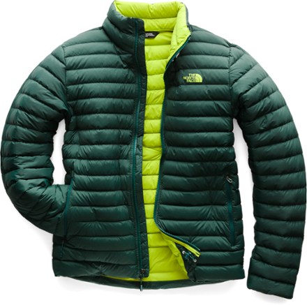 lime green north face