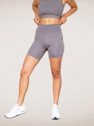 Oya Femtech Apparel 6" High-Waist Sculpting Shorts - Women's 2