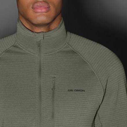 Salomon Essential Lightwarm Full-Zip Jacket - Men's 4