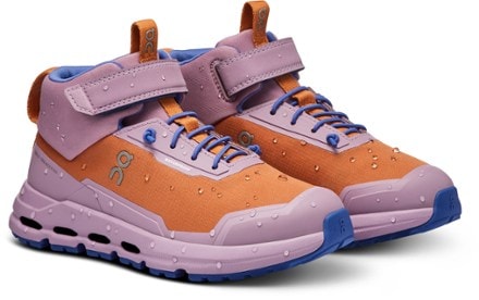 On Cloudhero Mid Waterproof Hiking Shoes - Little Kids' 2