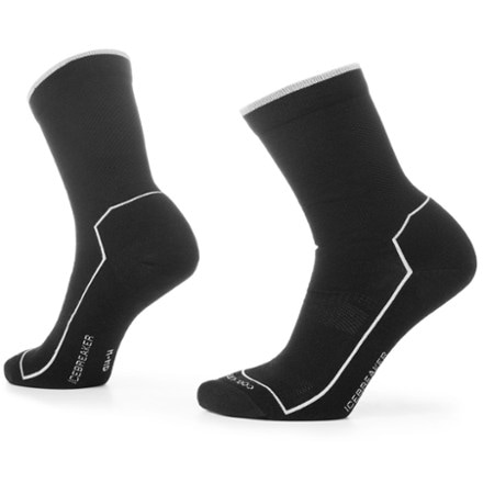 Icebreaker Hike Cool-Lite 3/4 Crew Socks - Men's 0