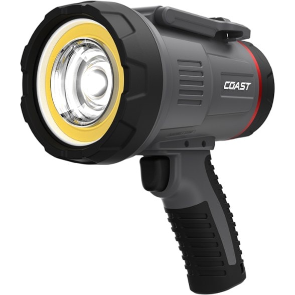coast rechargeable led flashlight backpacking XP11R 2600 Lumen USB-C with Slide Focus and Pure Beam Focusing Optic, 4 Light Modes, Black This twin pack is ideal for campers Coast XT7R 1500 Lumen Rechargeable