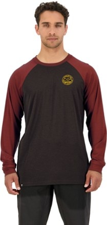 Mons Royale Icon Raglan Base Layer Top - Men's 1