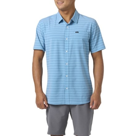 O'Neill TRVLR UPF Traverse Stripe Standard-Fit Shirt - Men's 0
