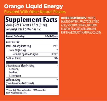 GU Liquid Energy Gel 1