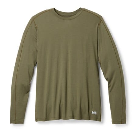 REI Co-op Merino 185 Long-Sleeve Crew Base Layer Top - Men's 0