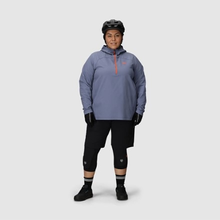 Outdoor Research Freewheel Half-Zip Bike Hoodie - Women's 3