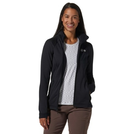 Mountain Hardwear Polartec Power Grid Full-Zip Fleece Hoody - Women's 2