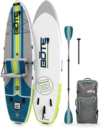 BOTE LowRider Aero Inflatable Paddle Board with Paddle - 10'6" 0