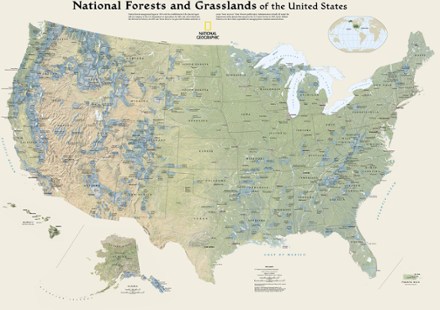 National Geographic National Forests and Grasslands of the United States 1