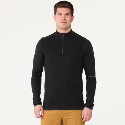 Smartwool Intraknit Thermal Max Merino Quarter-Zip Base Layer Top - Men's 2