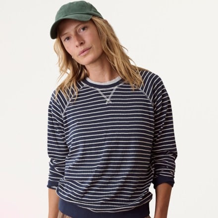 Marine Layer Reversible Raglan Shirt - Women's 0