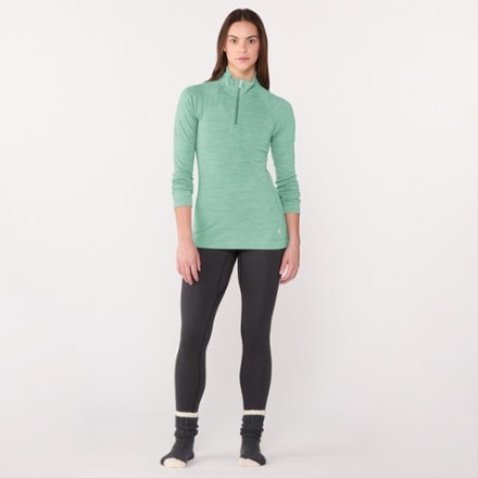 Smartwool Classic Thermal Merino Quarter-Zip Base Layer Top - Women's 7