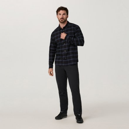 Vuori Midweight Long-Sleeve Flannel Button-Down Shirt - Men's 2