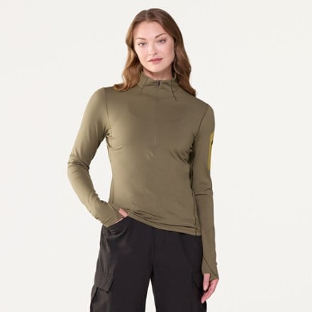 Arc'teryx Rho Zip Neck Base Layer Top - Women's 1