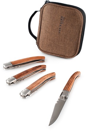 GSI Outdoors Rakau Folding Steak Knives - Package of 4 4