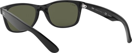 Ray-Ban New Wayfarer Classic Polarized Sunglasses - Low Bridge Fit 6