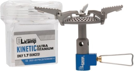 OliCamp Kinetic Ultra Titanium Stove 7