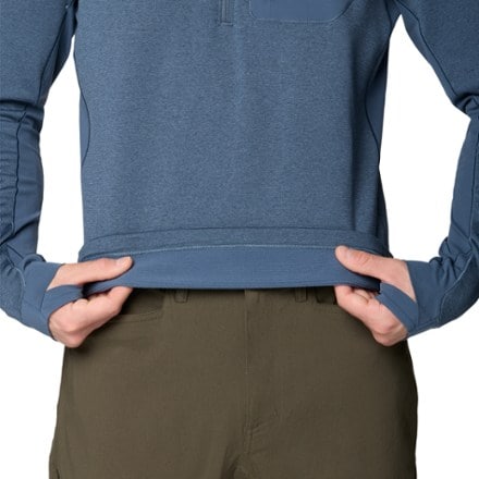 Mountain Hardwear Up First Tech Fleece Quarter-Zip - Men's 4