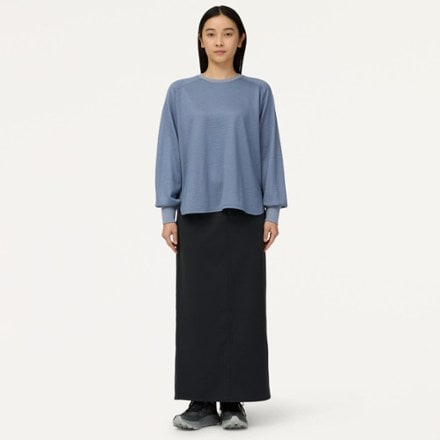 Snow Peak Fusion Grid Long-Sleeve Pullover - Women's 2