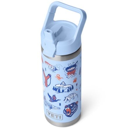 YETI Rambler Vacuum Water Bottle with Straw Cap - 18 fl. oz. 3